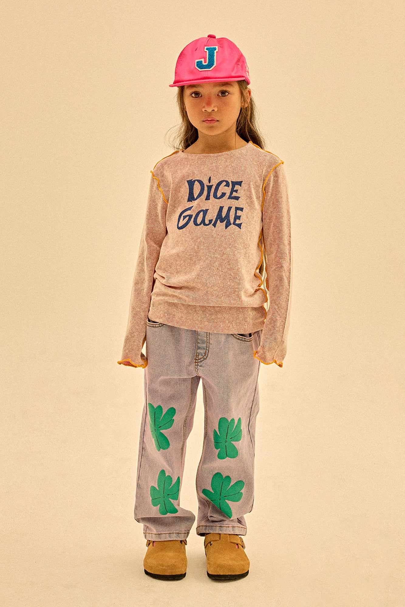 Jelly Mallow - Lucky Clover Denim Broek