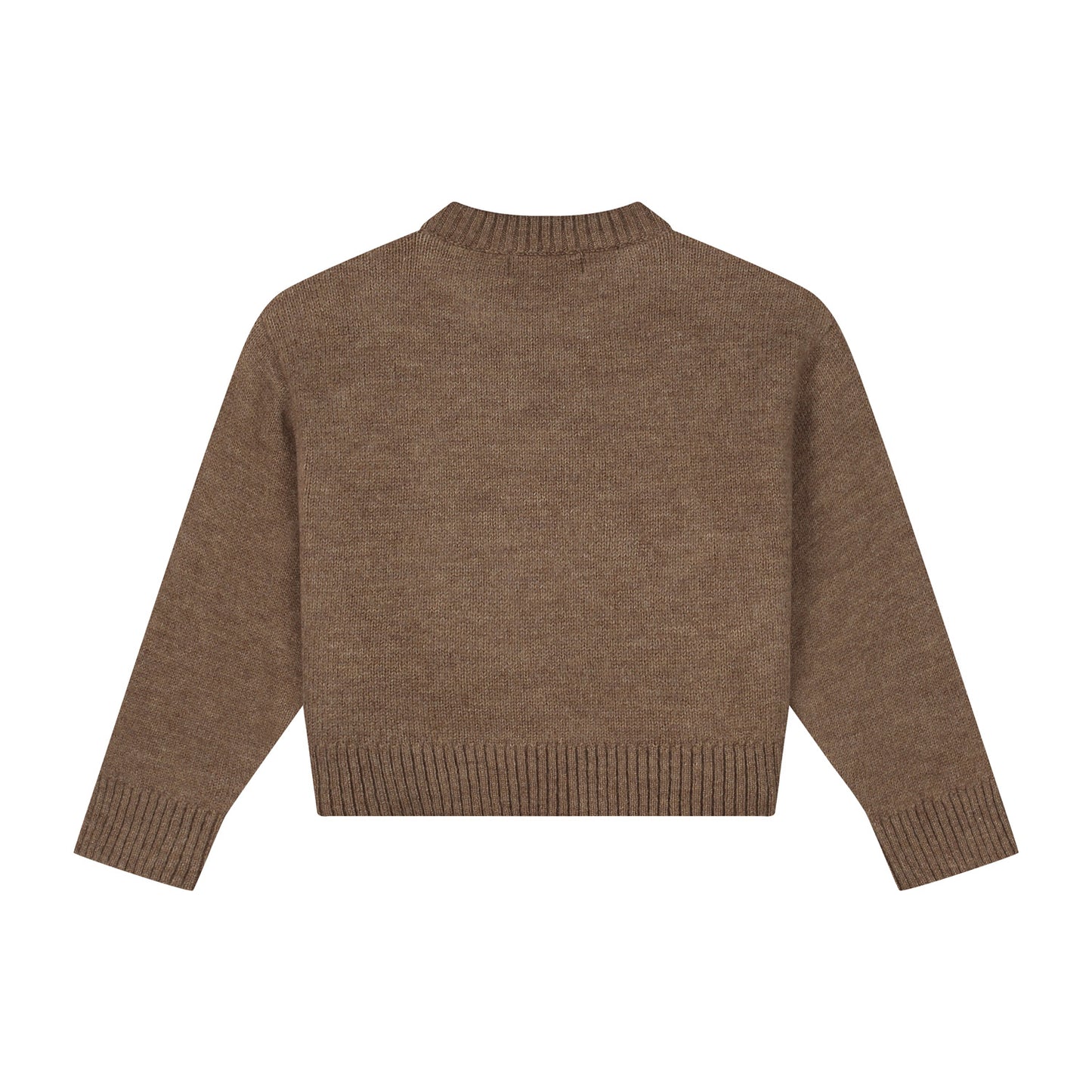 Charlie Petite - Joan Sweater | Light Brown | Gebreide Kindersweater