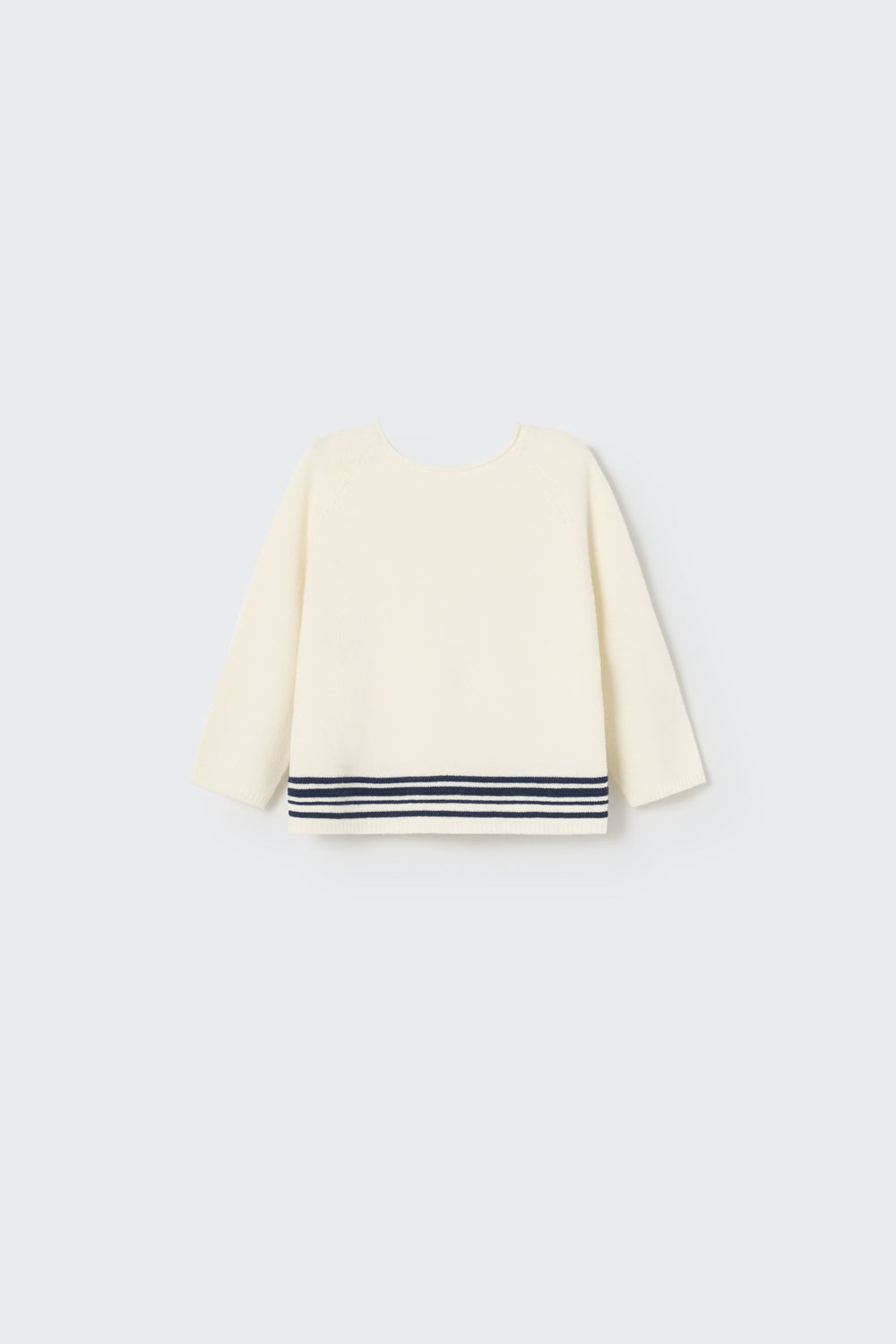 Cozmo - Organic Tricot viscose baby sweater navy