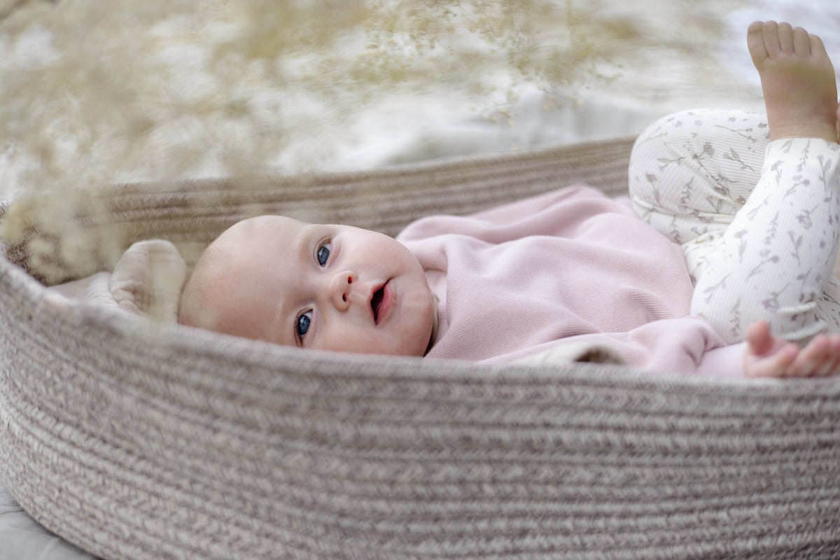 LEVV Babybroek Kristie white flower