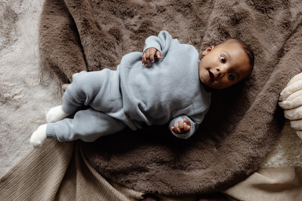 Levv - Baby Pants Lorenzo Blue Grey