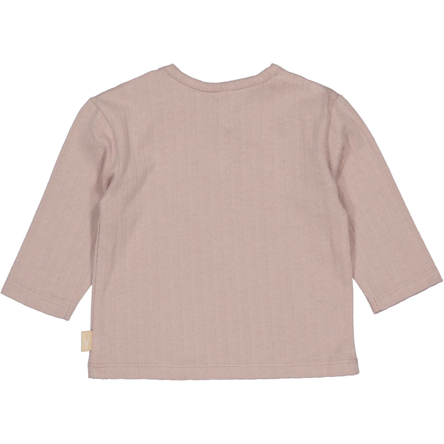 Levv - Nanne Baby Longsleeve Mauve | Zacht Shirt van 100% Biologisch Katoen