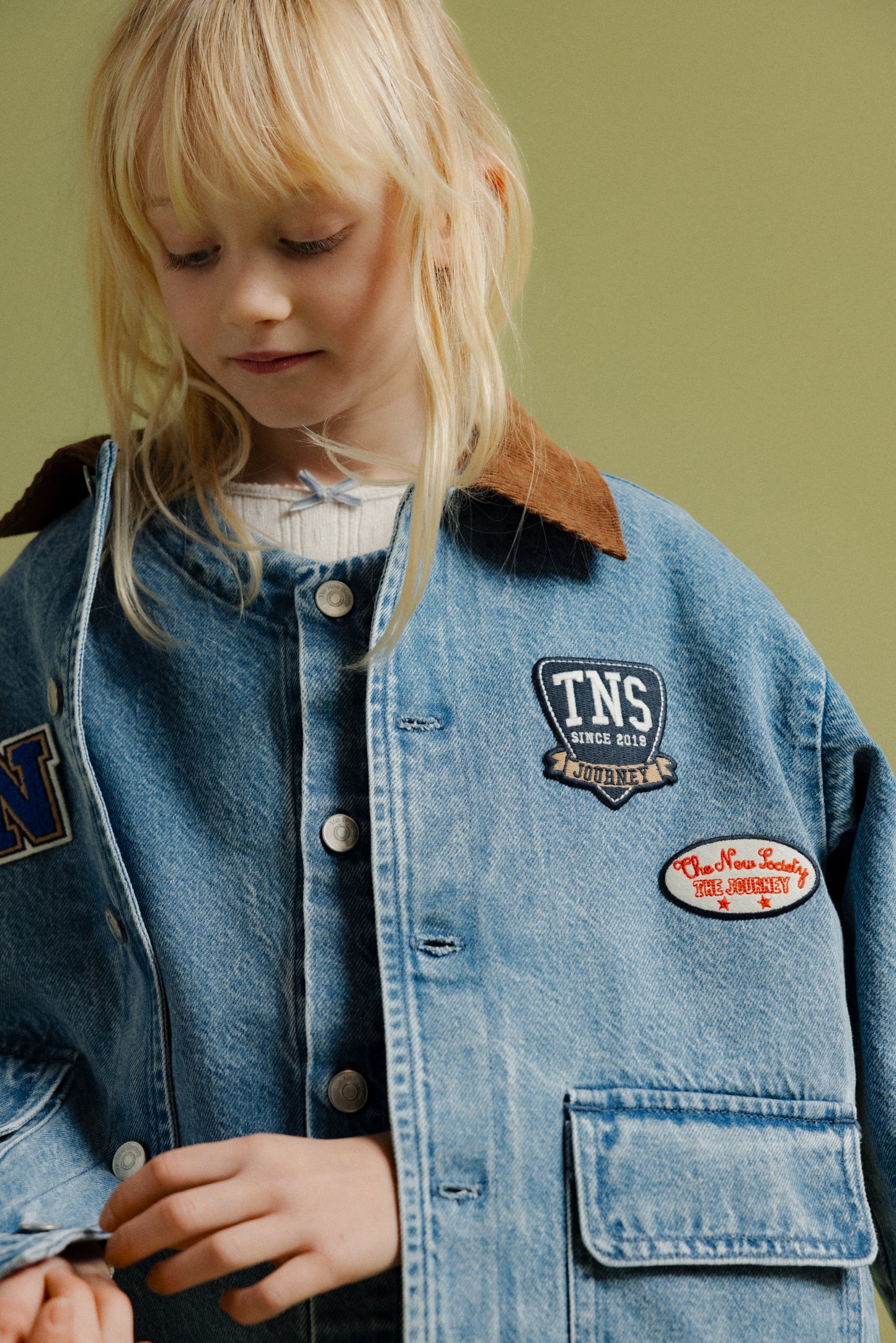 The New Society - Ridge Jacket | Denim