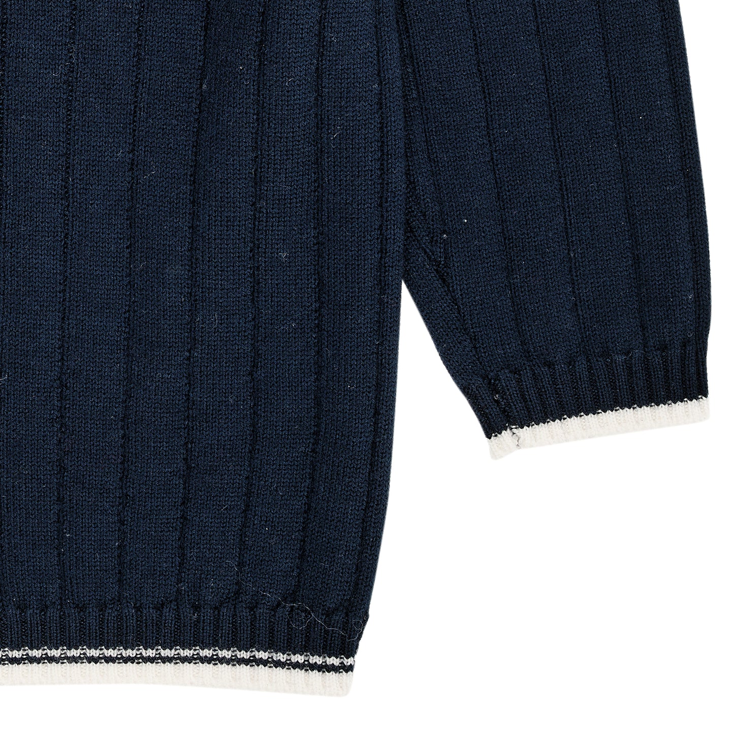 Copenhagen Colors - Merino Polo Shirt Navy