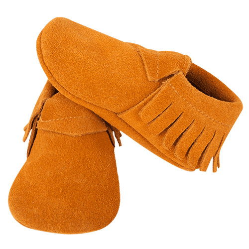 Mocassins Babyslipper camel