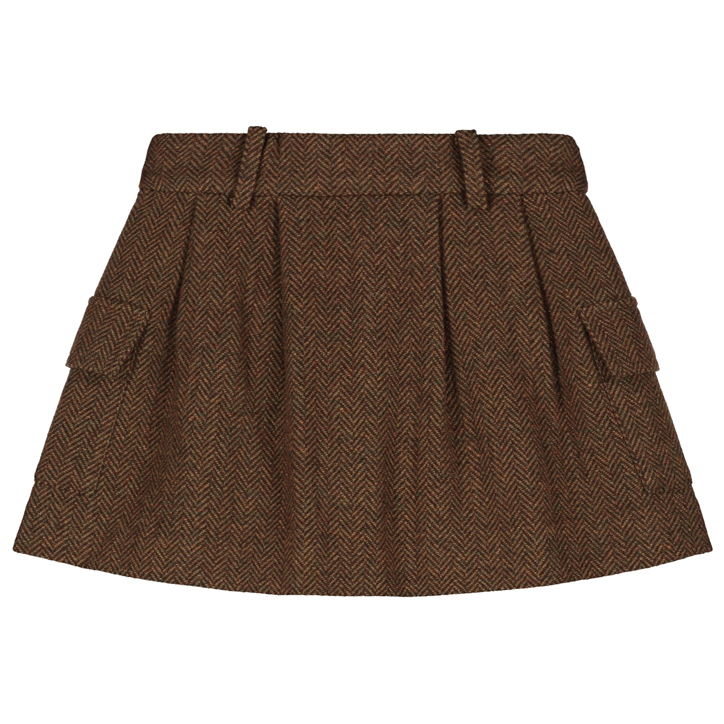 Charlie Petite - Noa Skirt Bruin Melange Rok