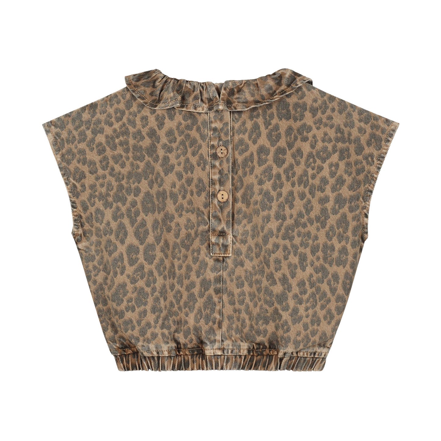 Charlie Petite - Paige Top Tiger Print
