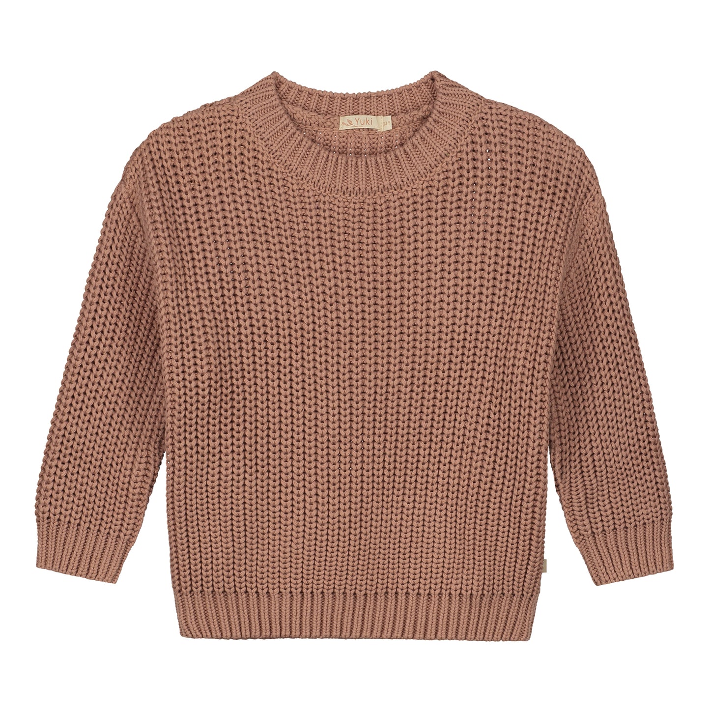 Yuki - Chunky Knitted Sweater Blush