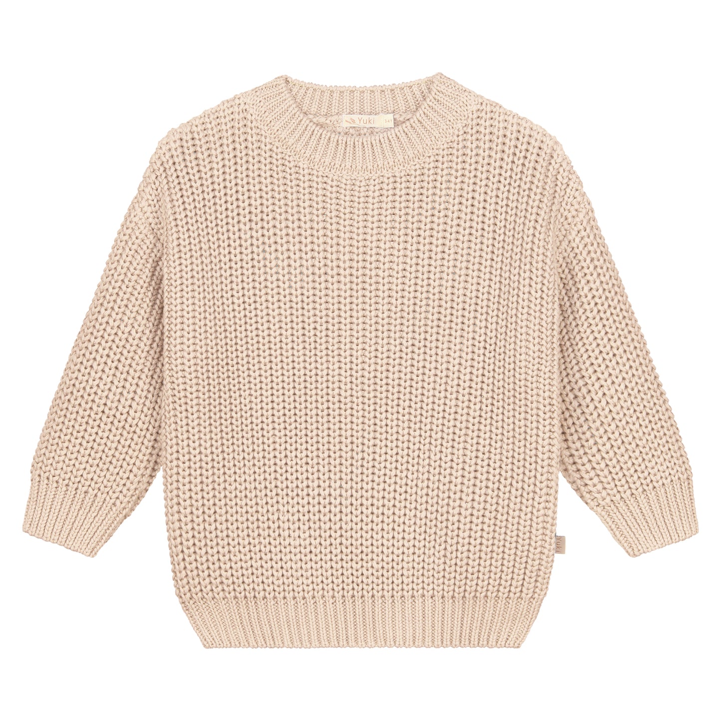 Yuki - Chunky Knitted Sweater Moon