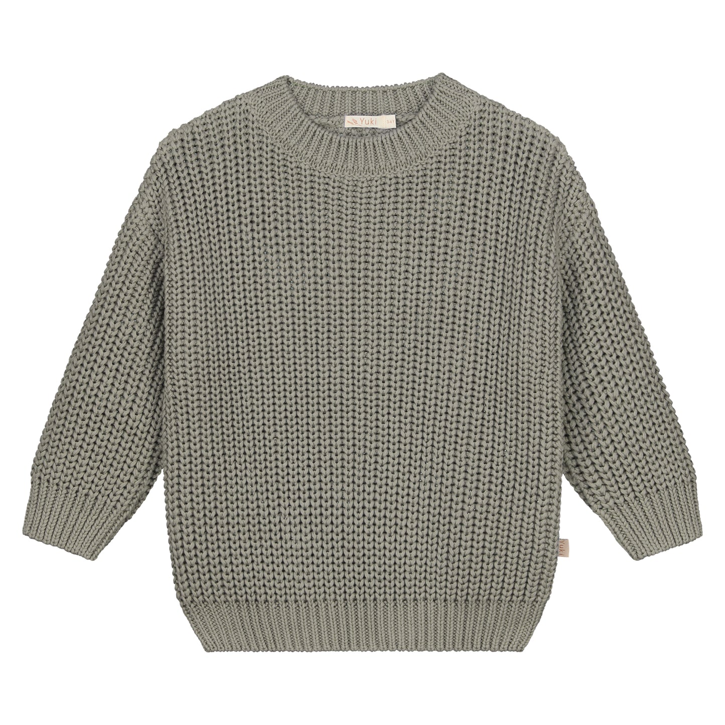 Yuki - Chunky Knitted Sweater Sage