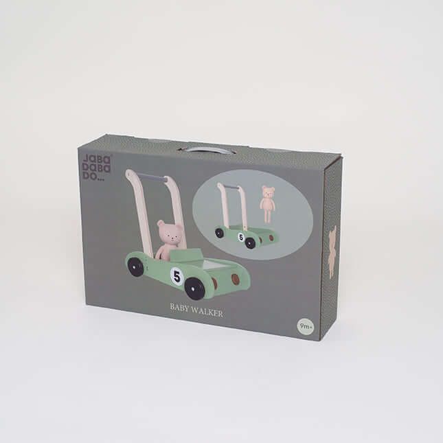 Jabadabado Loopwagen met Teddy