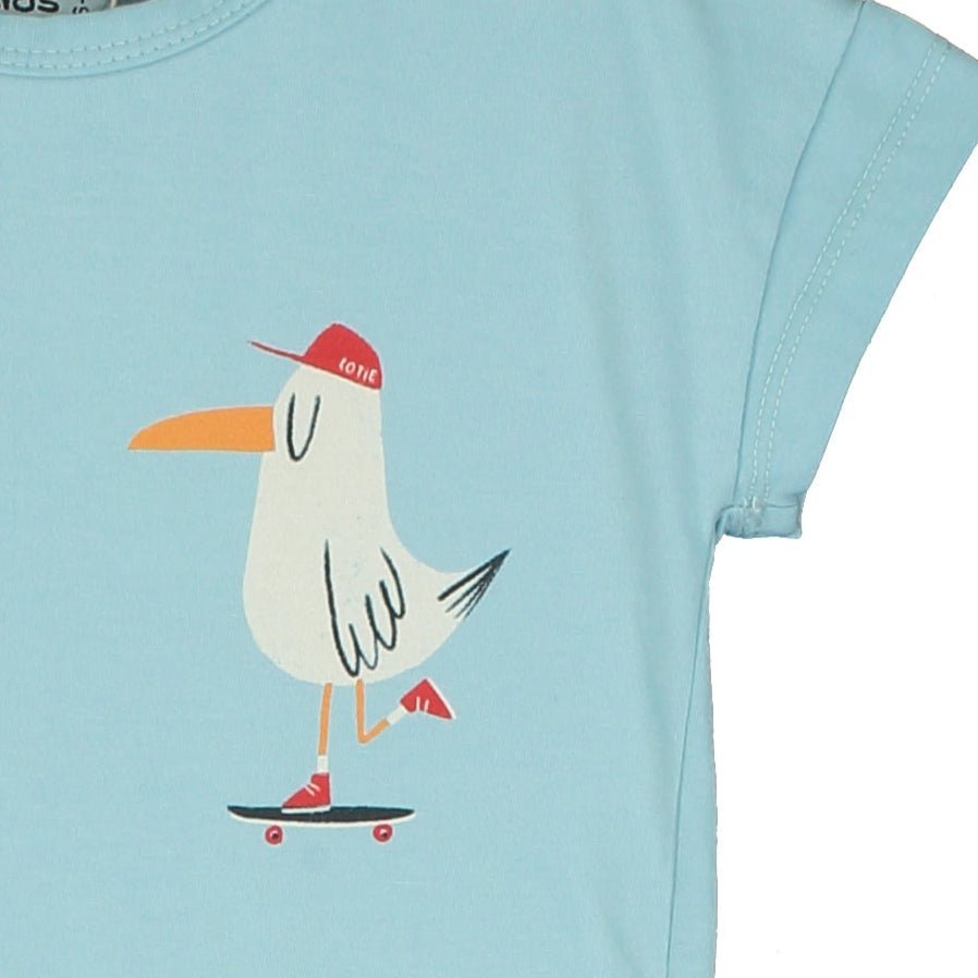 Lötikids - Baby T-Shirt Skating Seagull
