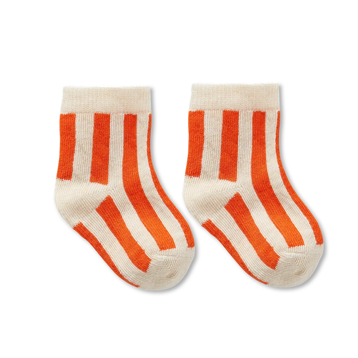 Sproet & Sprout - Baby Sport Stripe | Orange Sesame