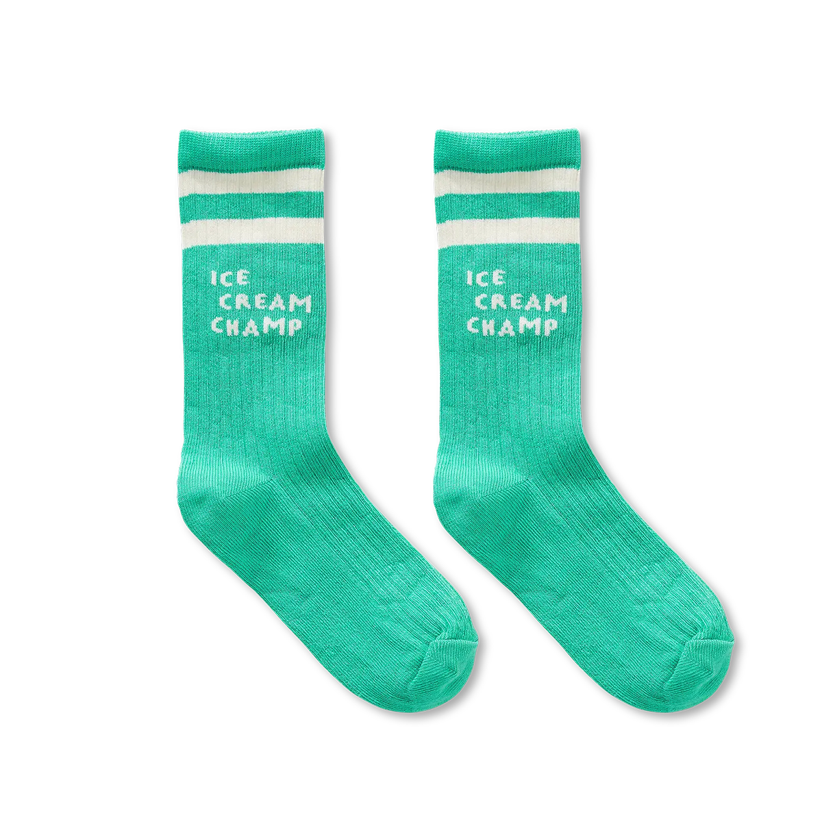 Sproet & Sprout - Socks ice cream champ | jade green