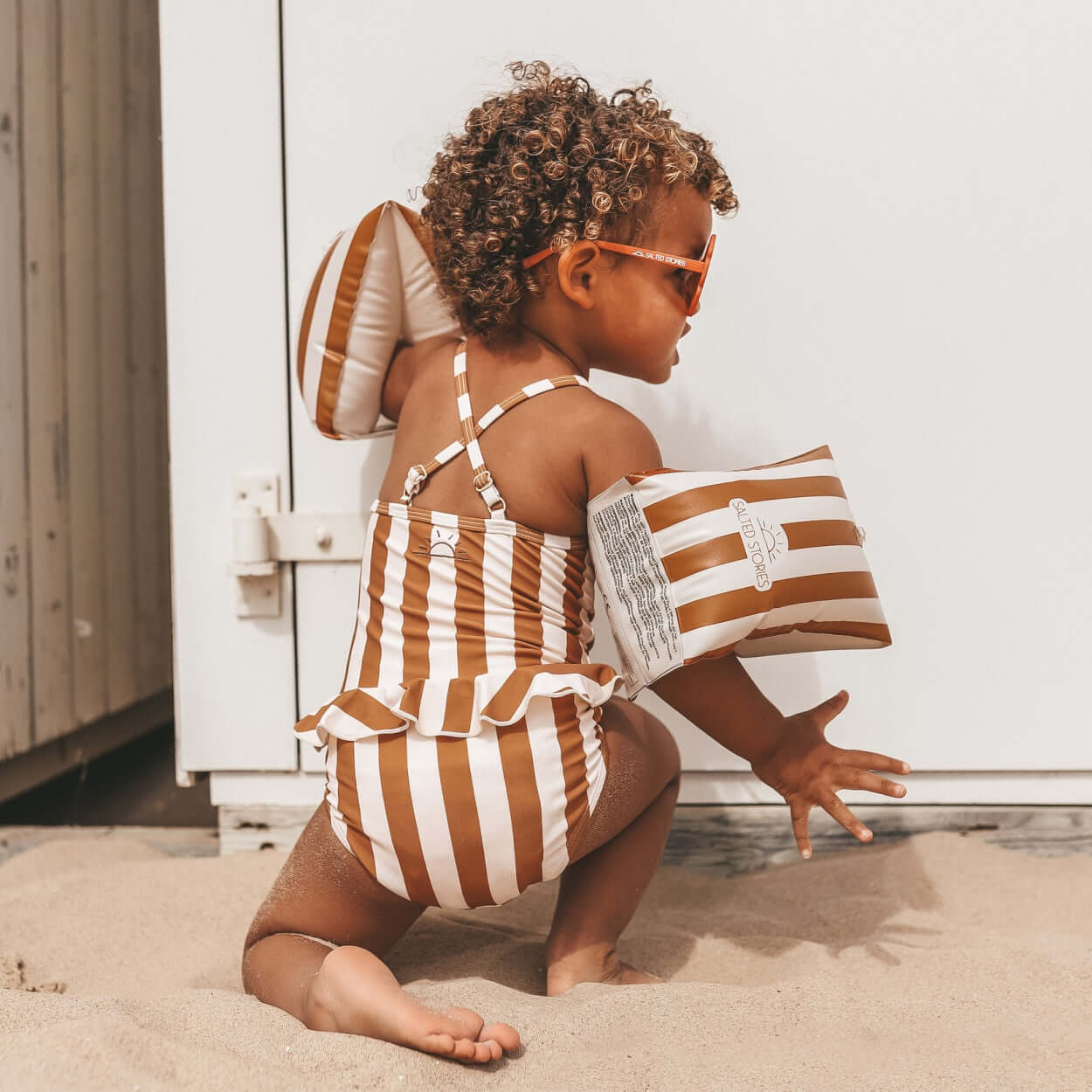 Zwembandjes brown sugar