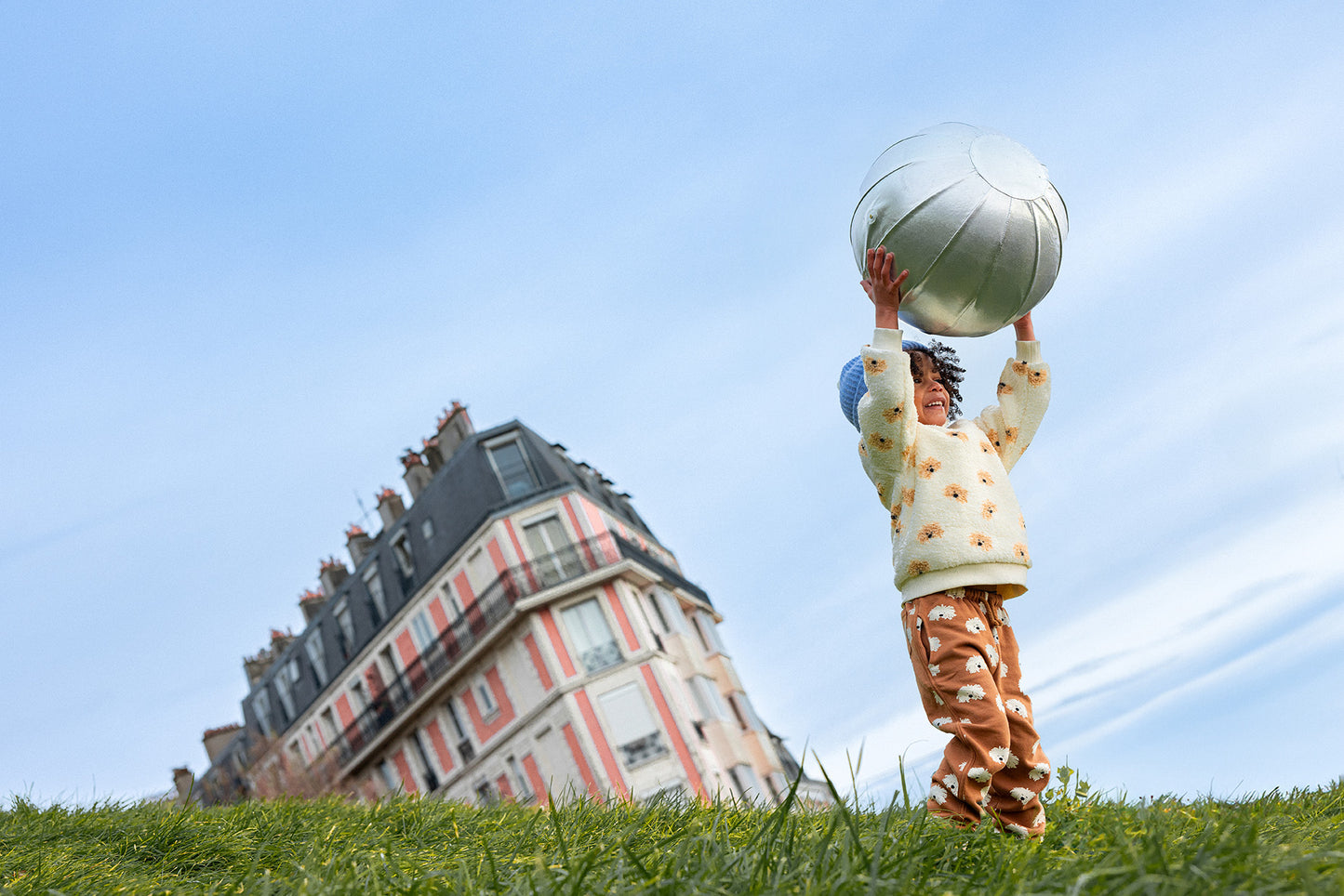 Sproet & Sprout - Sweatpants moustache dog print