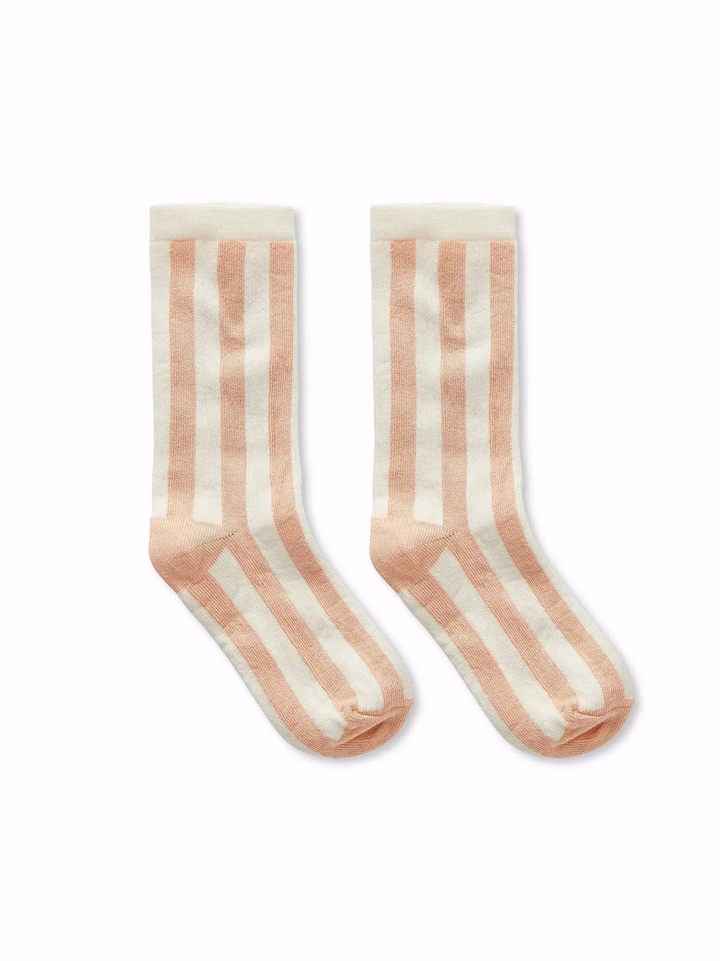 Sproet & Sprout - Socks stripe pink | Blush Pink