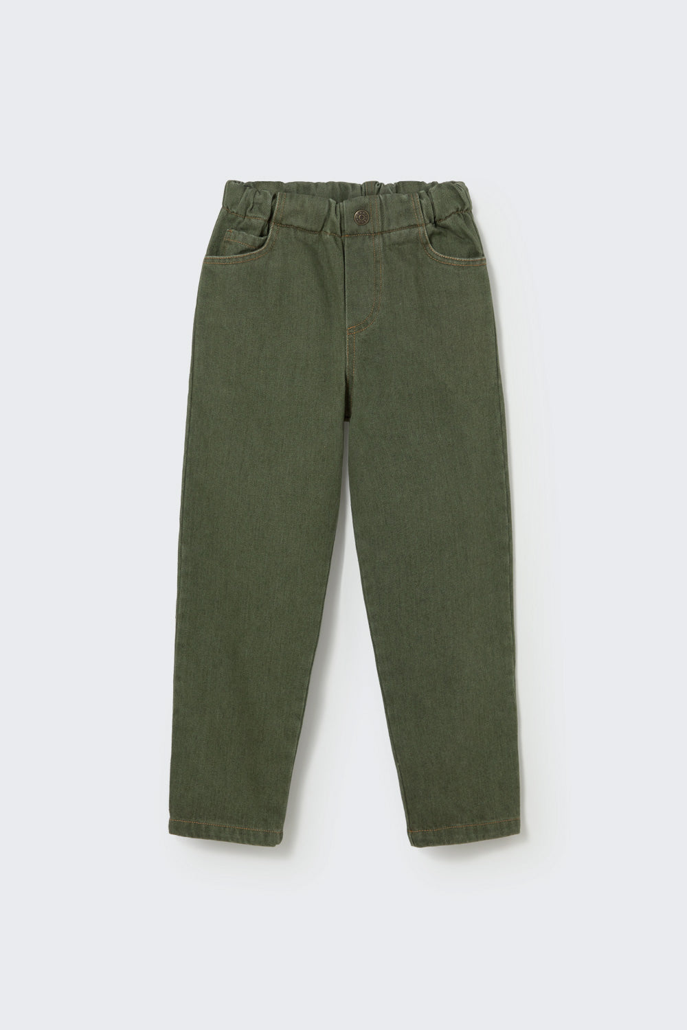 Cozmo - TEXAS Denim Broek | Green Washed Denim