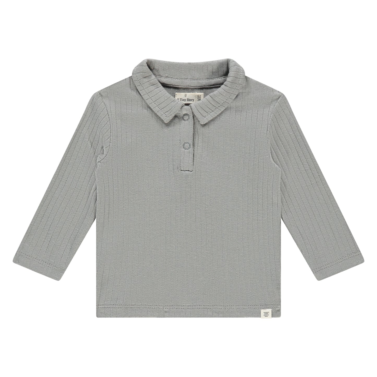 A Tiny Story - Baby Trui Longsleeve Steel