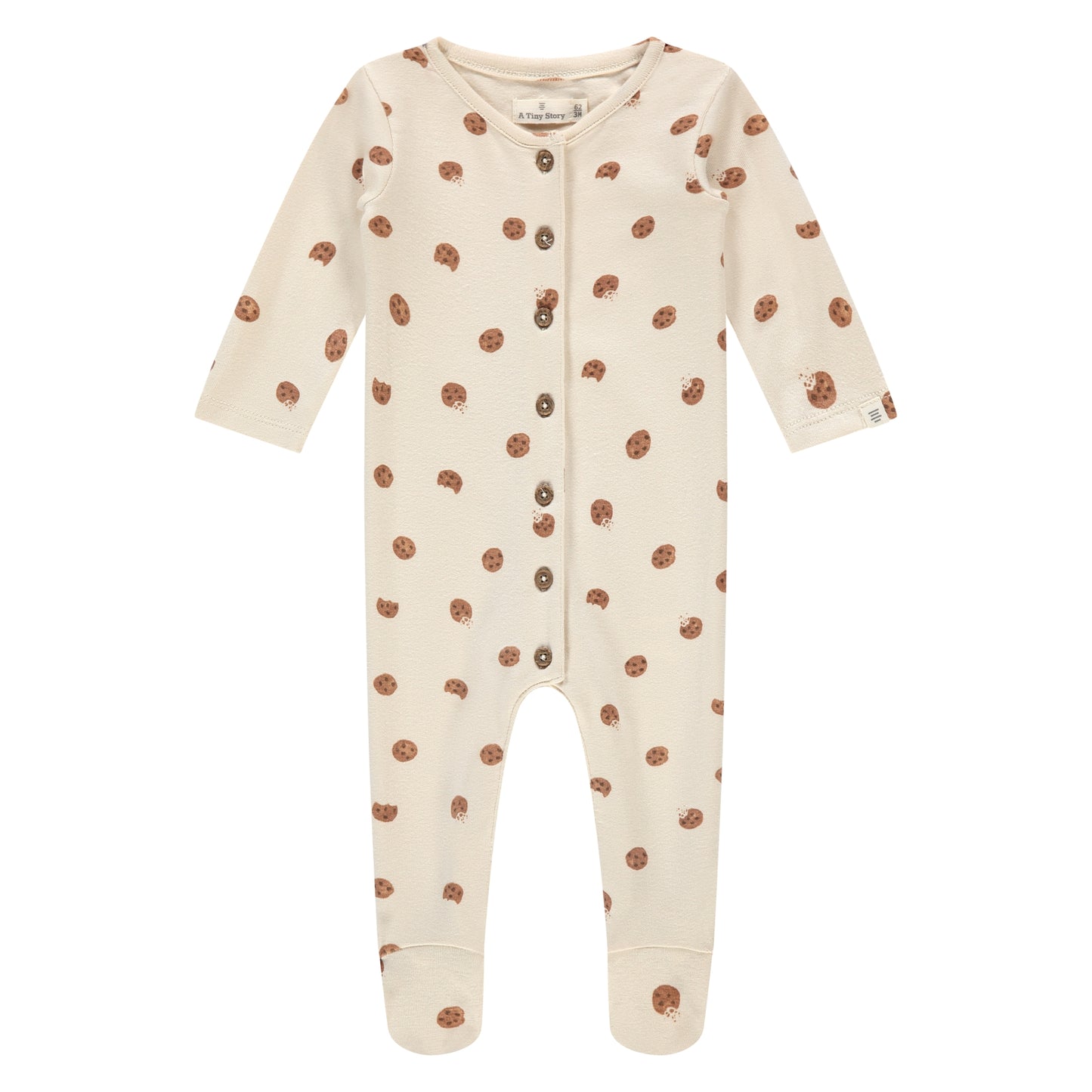 A Tiny Story - Baby Boxpak snow Cookie met voetjes
