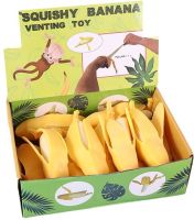 Squishy - Squishy Banana | Knijpbare Banaan Fidget Toy