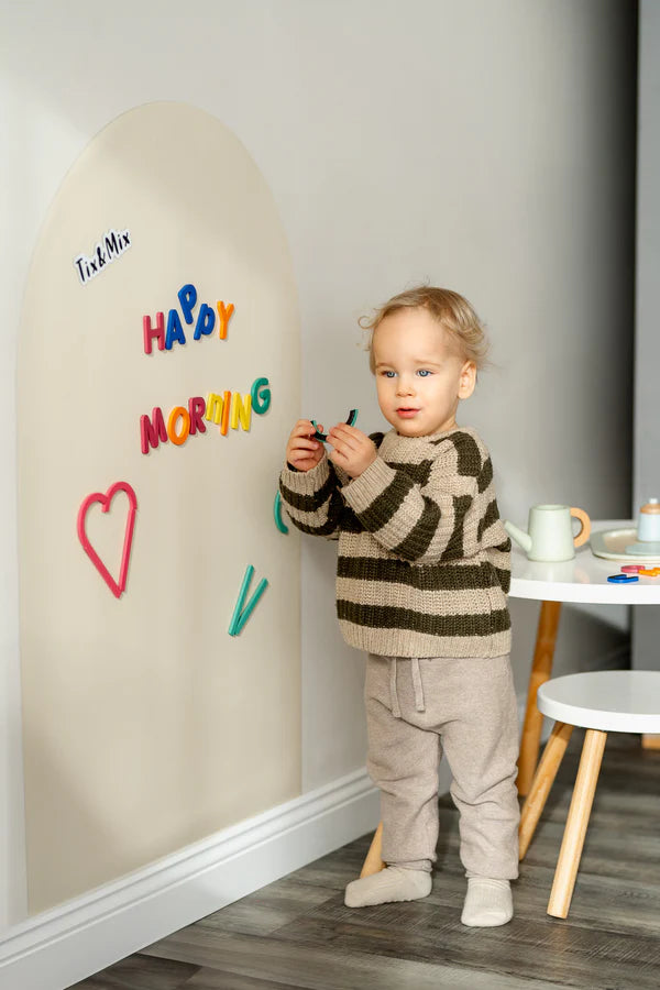 Tix & Mix - Magnetic Wall Board - White Pudding