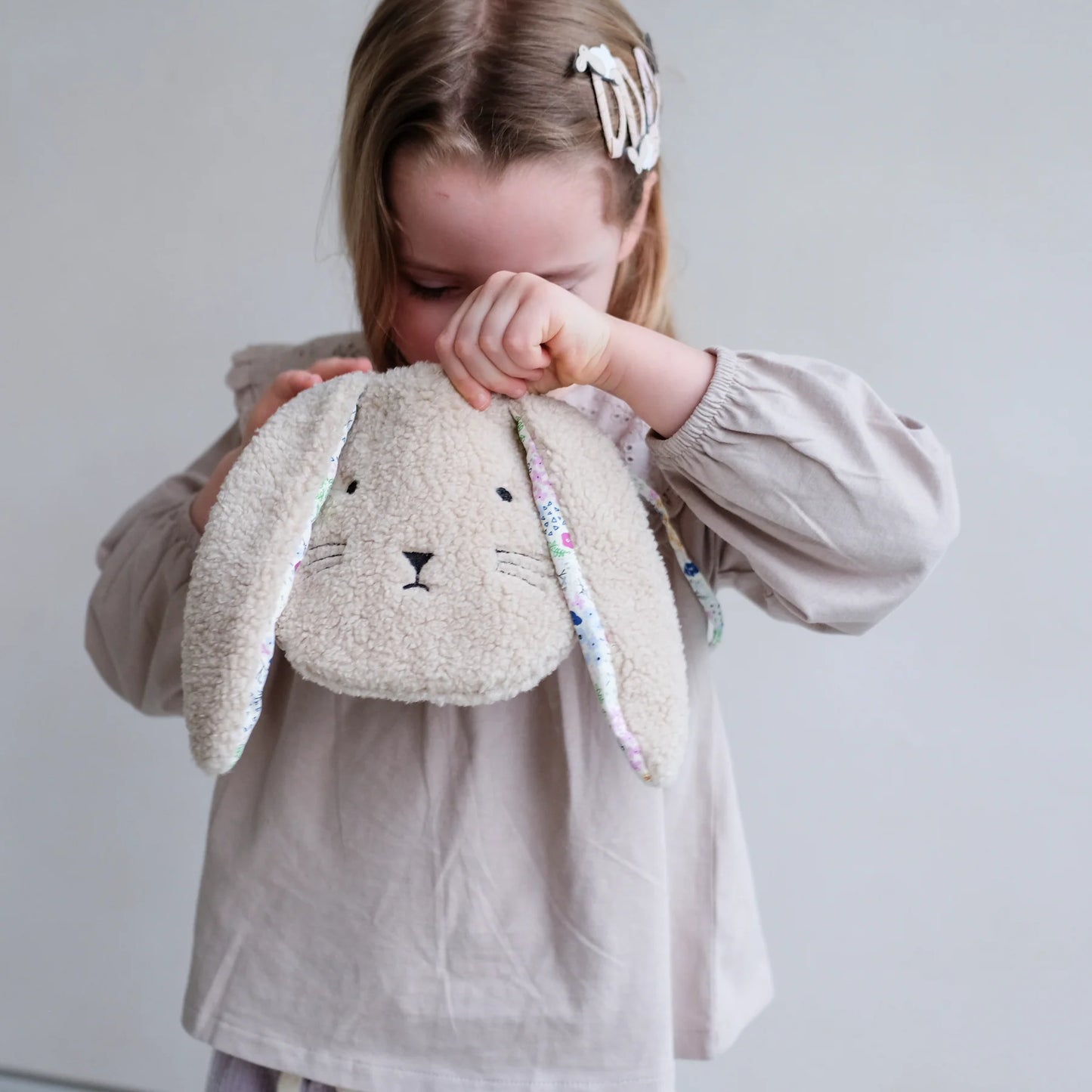 Mimi & Lula - Fluffy Bunny Face Bag