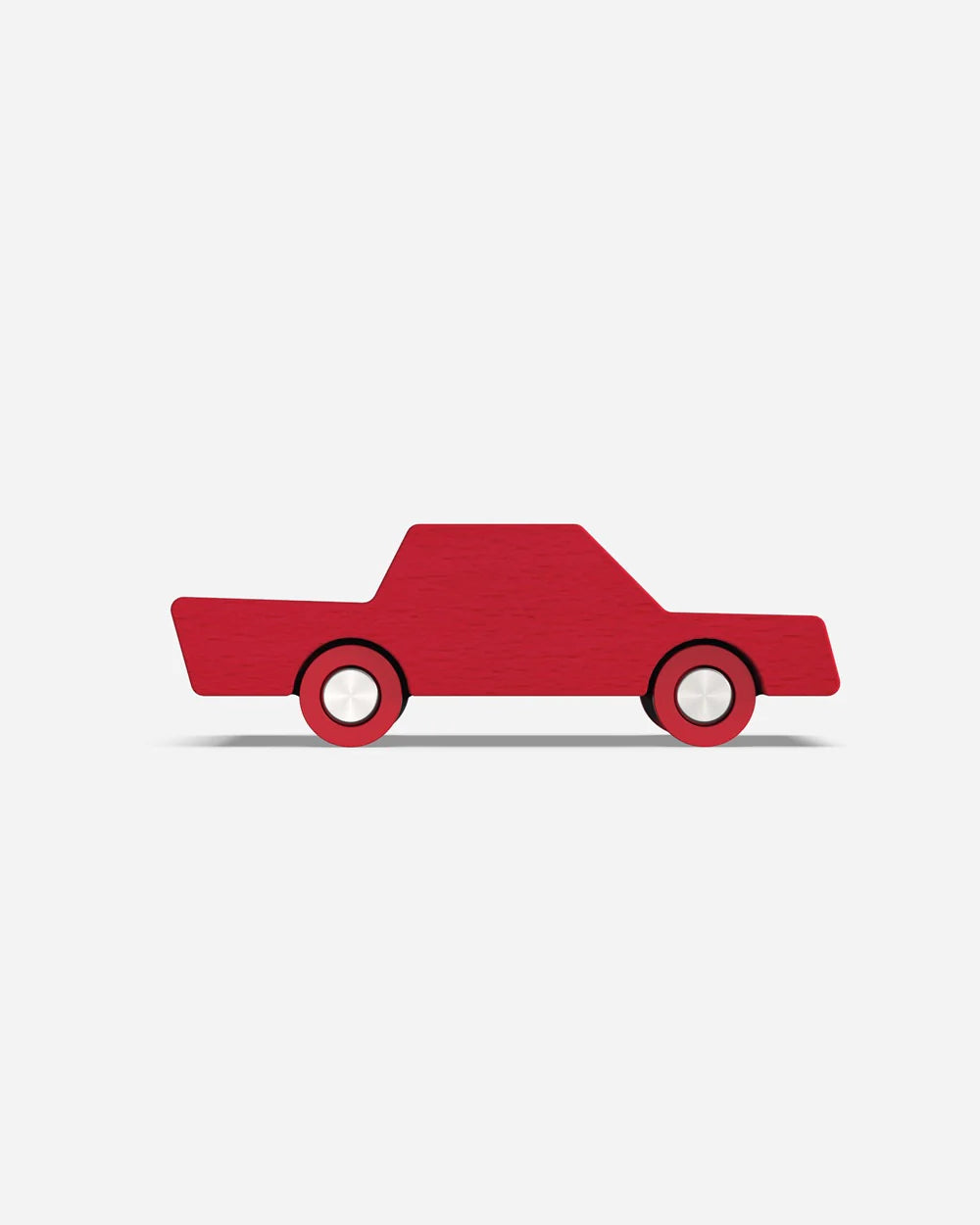 waytoplay - Heen en Weer Auto | Houten Speelgoedauto | Rood