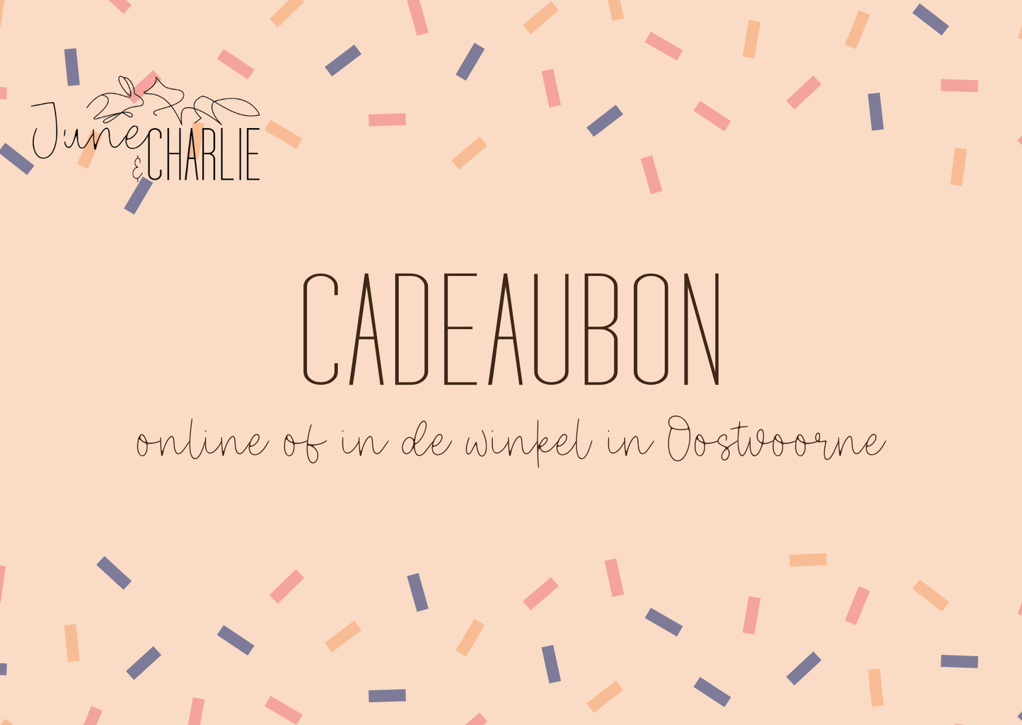 June&Charlie Cadeaubon