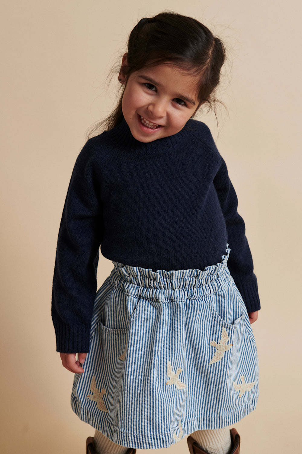 Copenhagen Colors – Twill Rok Denim Stripes