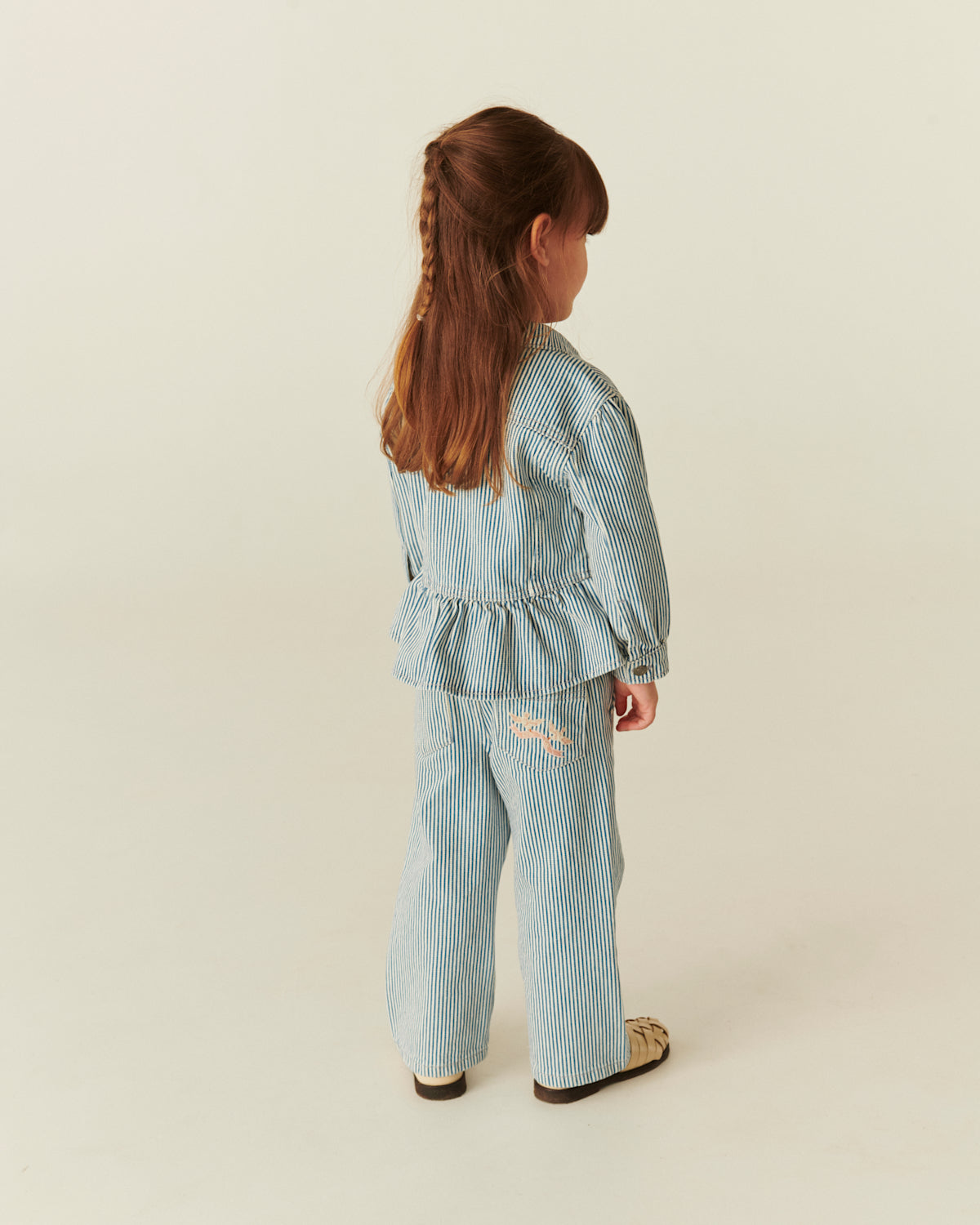 Copenhagen Colors – Twill Broek Denim Stripe