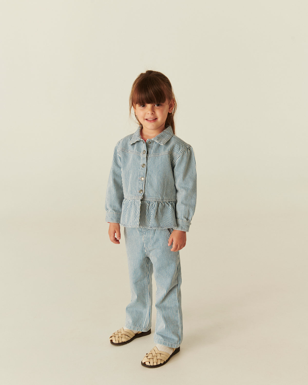 Copenhagen Colors – Twill Broek Denim Stripe