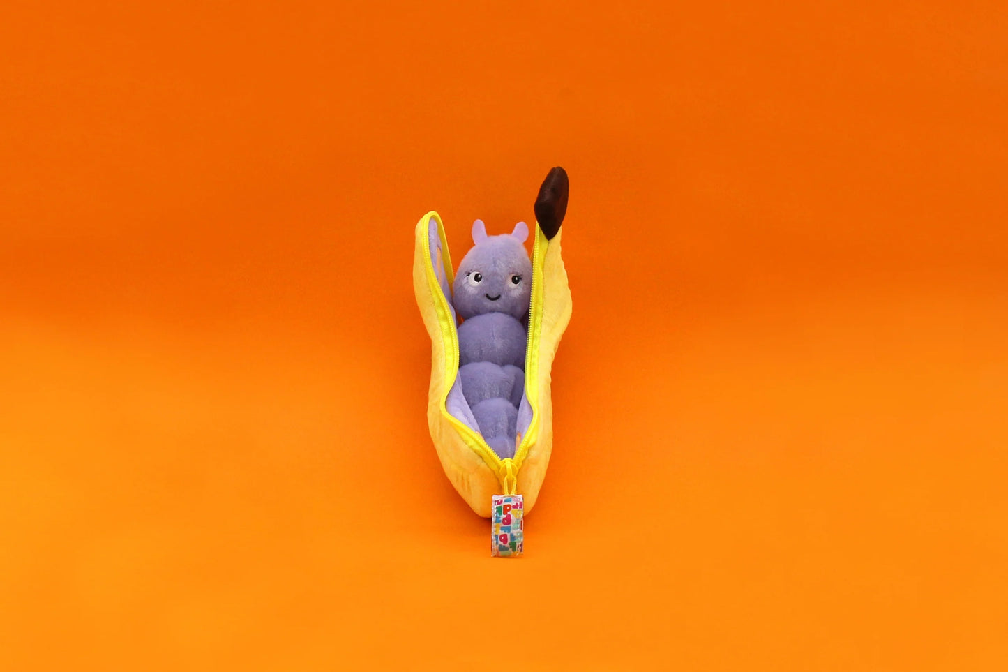 Les Deglingos - Poppet de vlinder banaan knuffel