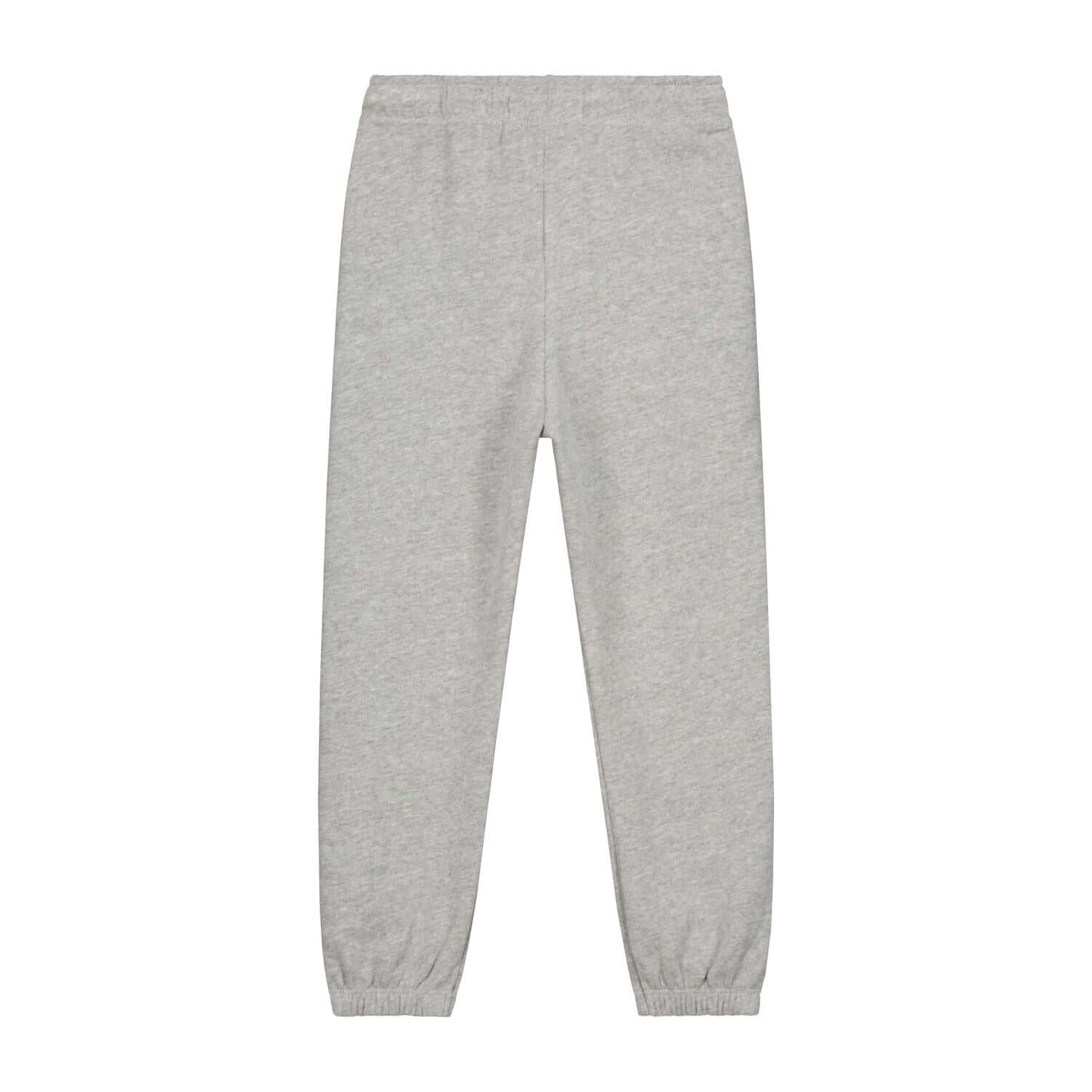 Charlie Petite Jordan Sweatpants in Grey Melange, featuring a comfortable elastic waistband and tapered cuffs.