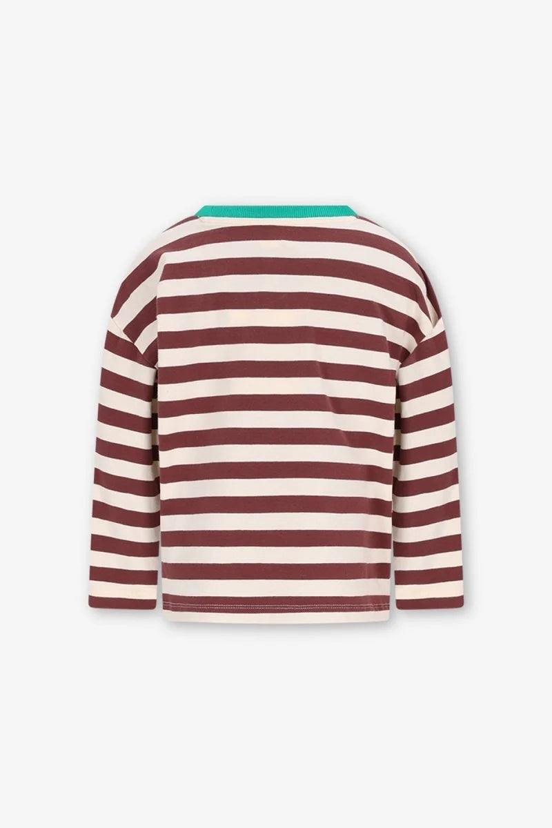 The New Chapter - Lou Longsleeve | Brownstone Stripes