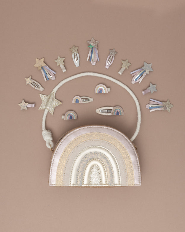 Mimi & Lula - Celeste Unicorn Mini Clip set clic clacs
