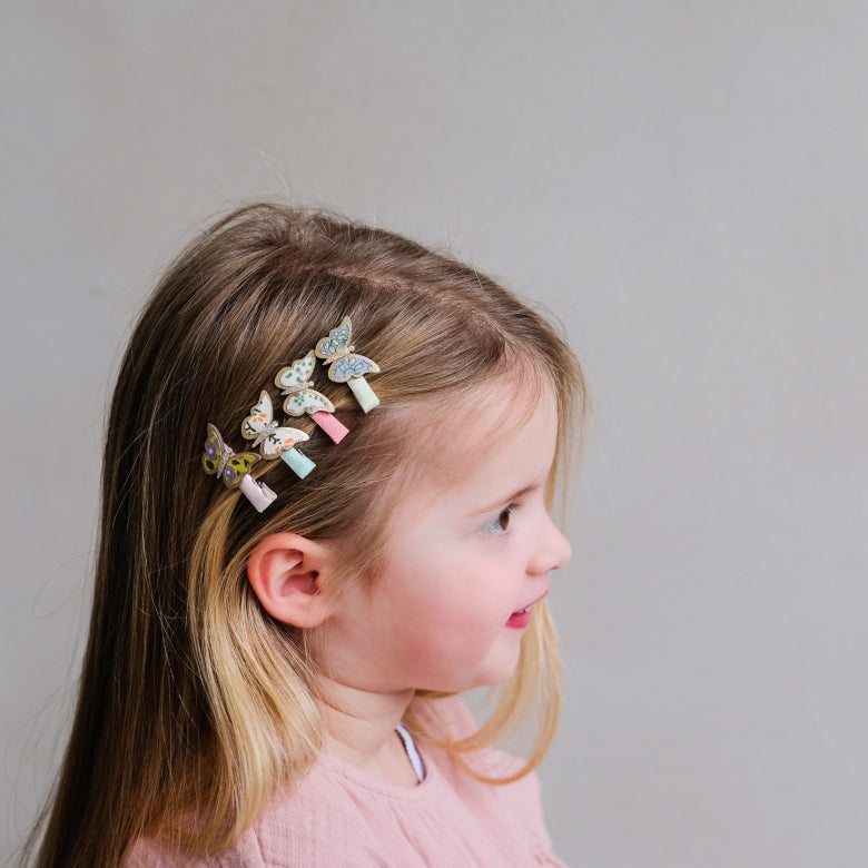 Mimi & Lula – Floral Butterfly Mini Clips