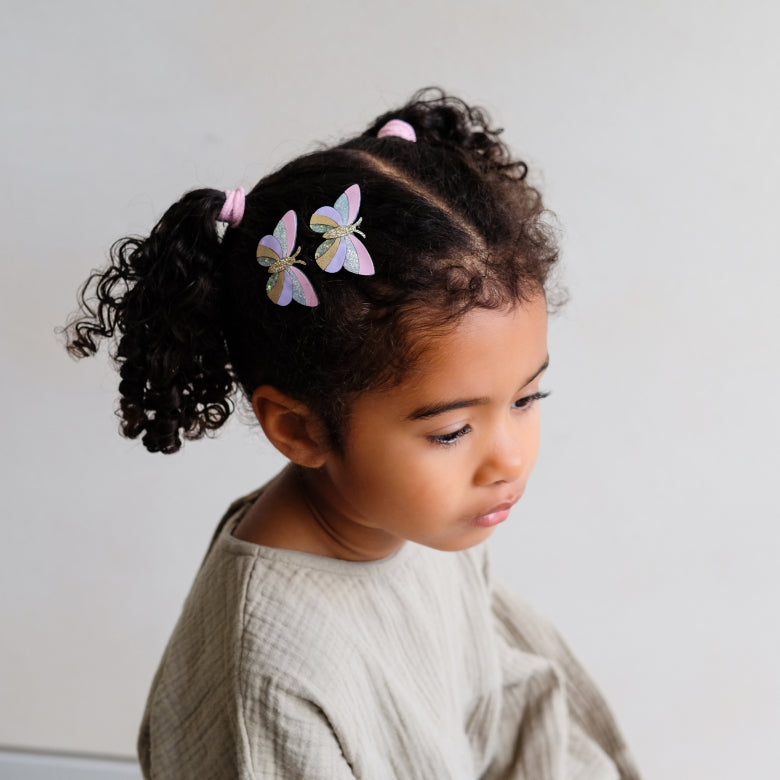 Mimi & Lula – Striped Butterfly Clips
