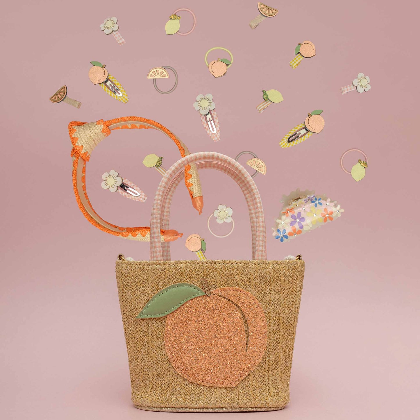 Mimi & Lula – Peachy Citrus Mini Clips