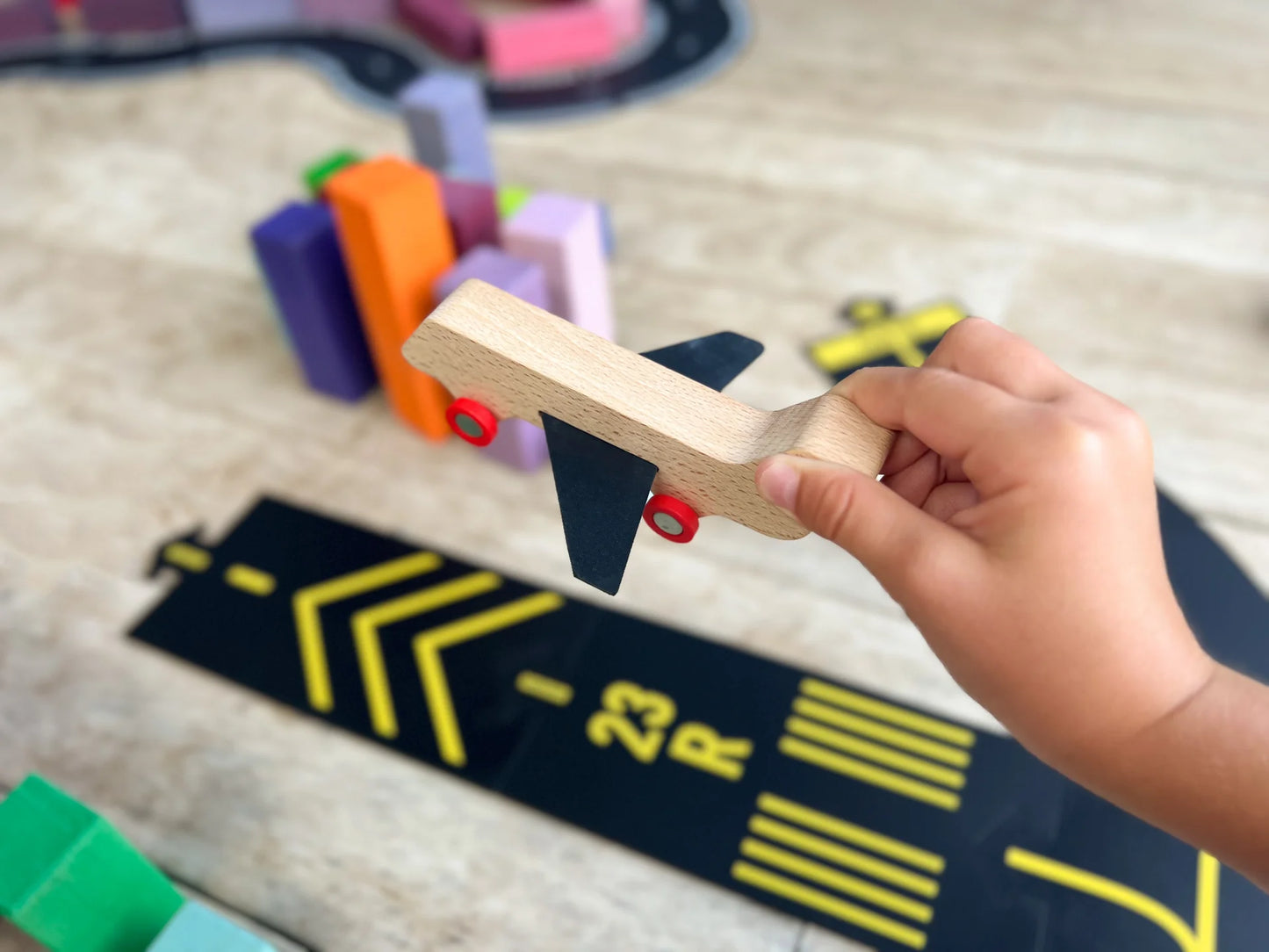 waytoplay - Flyer | Houten Speelgoedvliegtuig