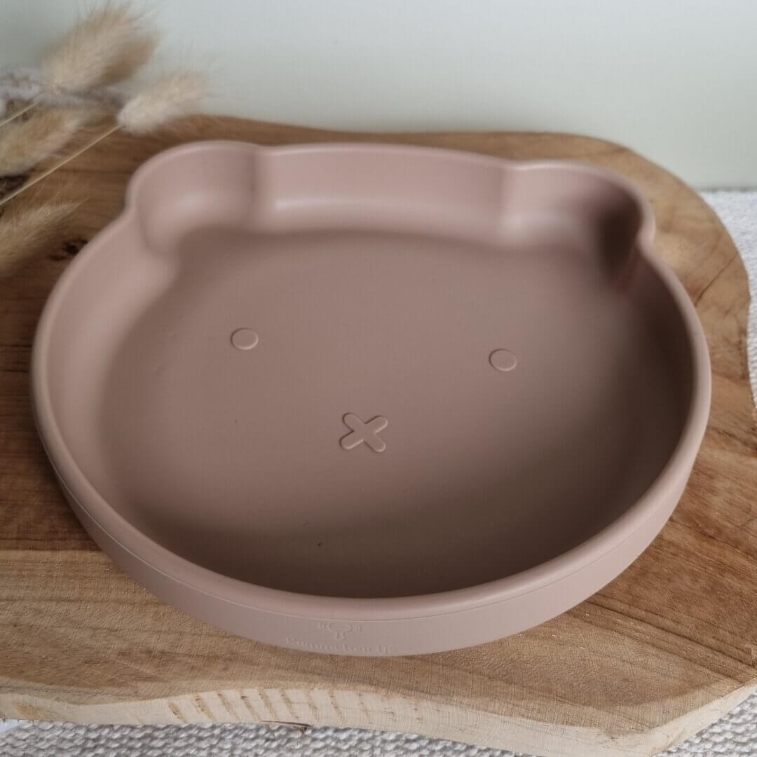 Siliconen Bordje Beer - Zand