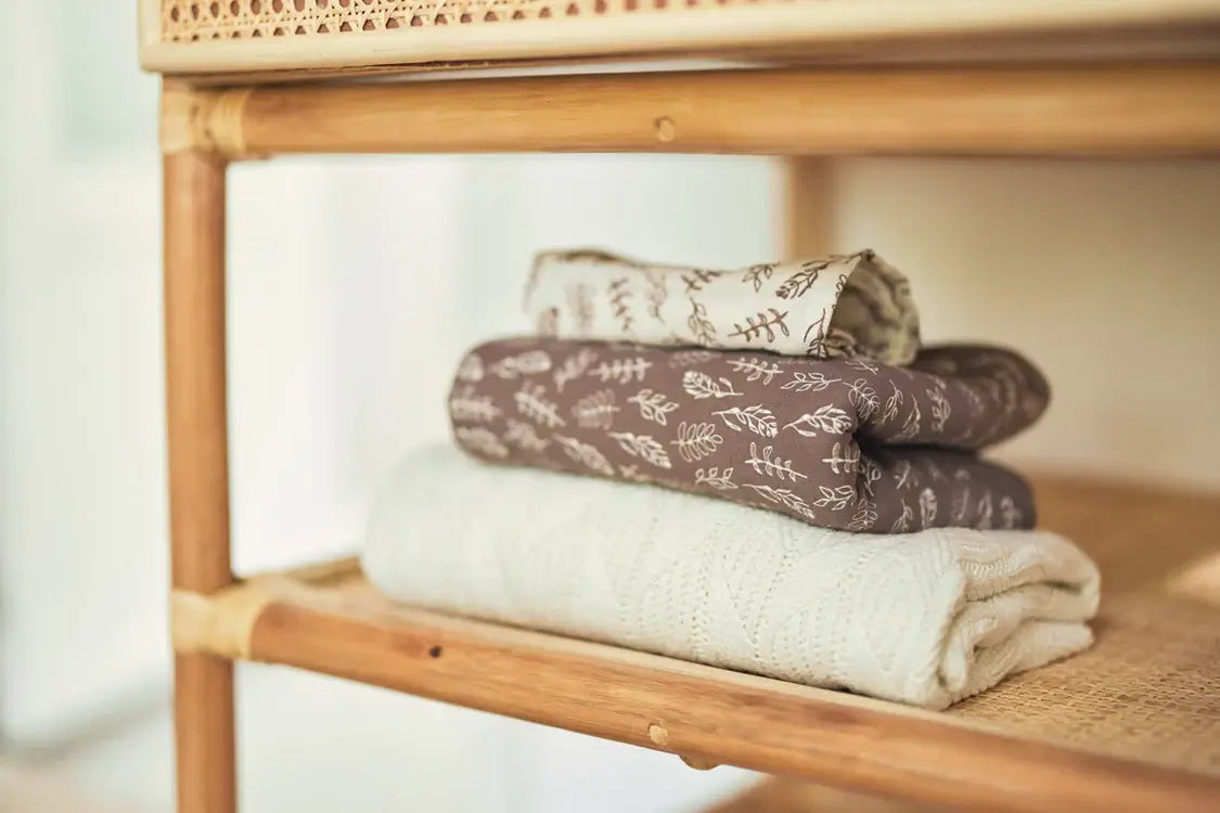 Jollein Hydrofiel Washandje 15x20cm - Meadow Chestnut (3 Stuks)