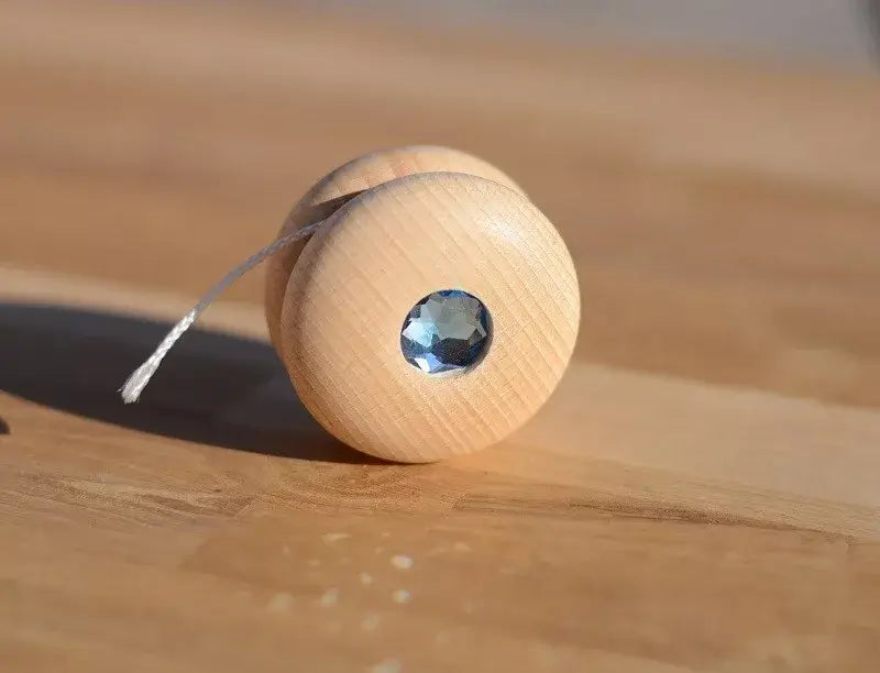 Bauspiel Houten Jojo met Glinstersteentje