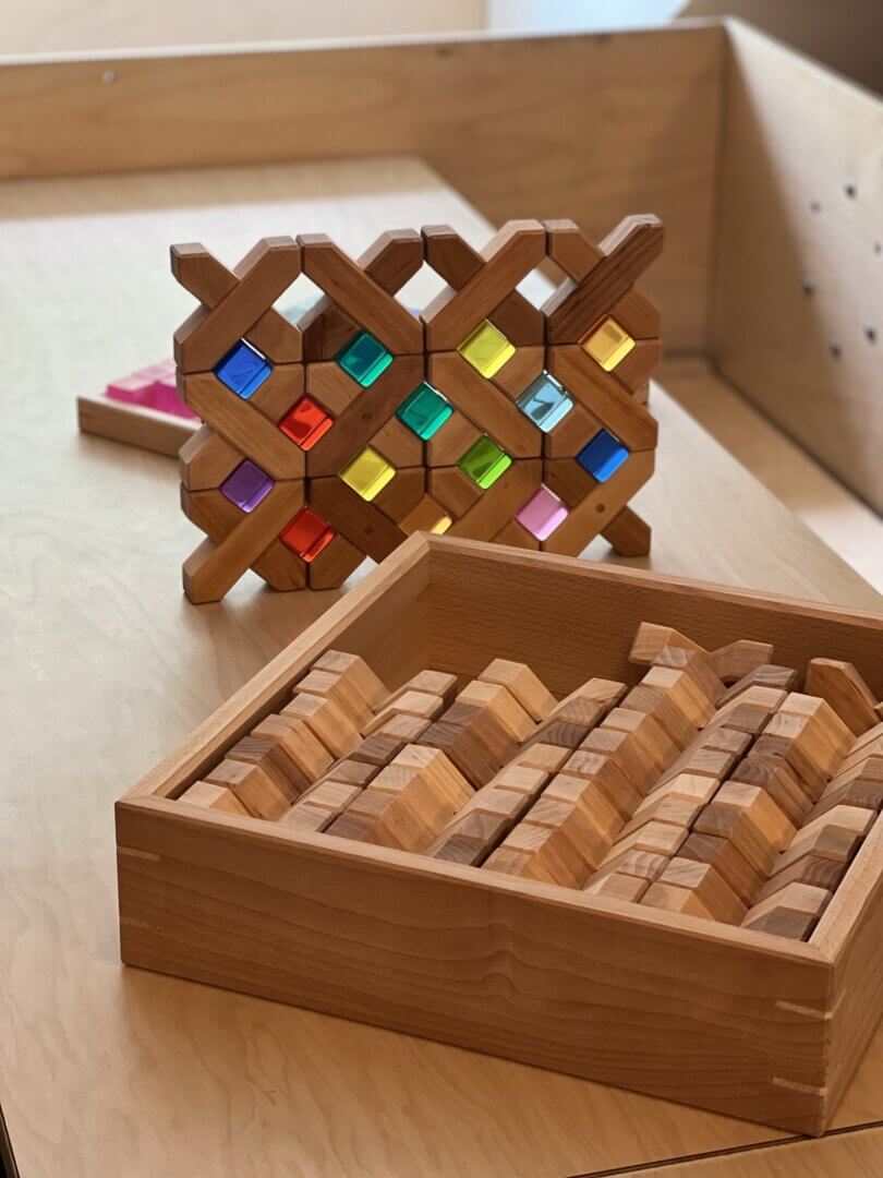 X-Blokken Hout 48 stuks