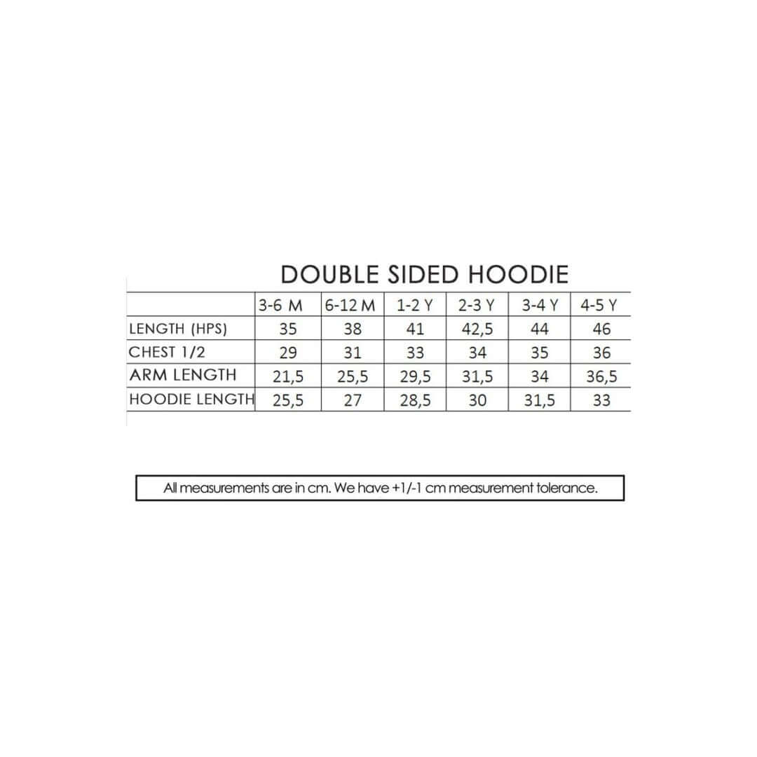 Double-Sided Reversible Hoodie - Sunshine jass