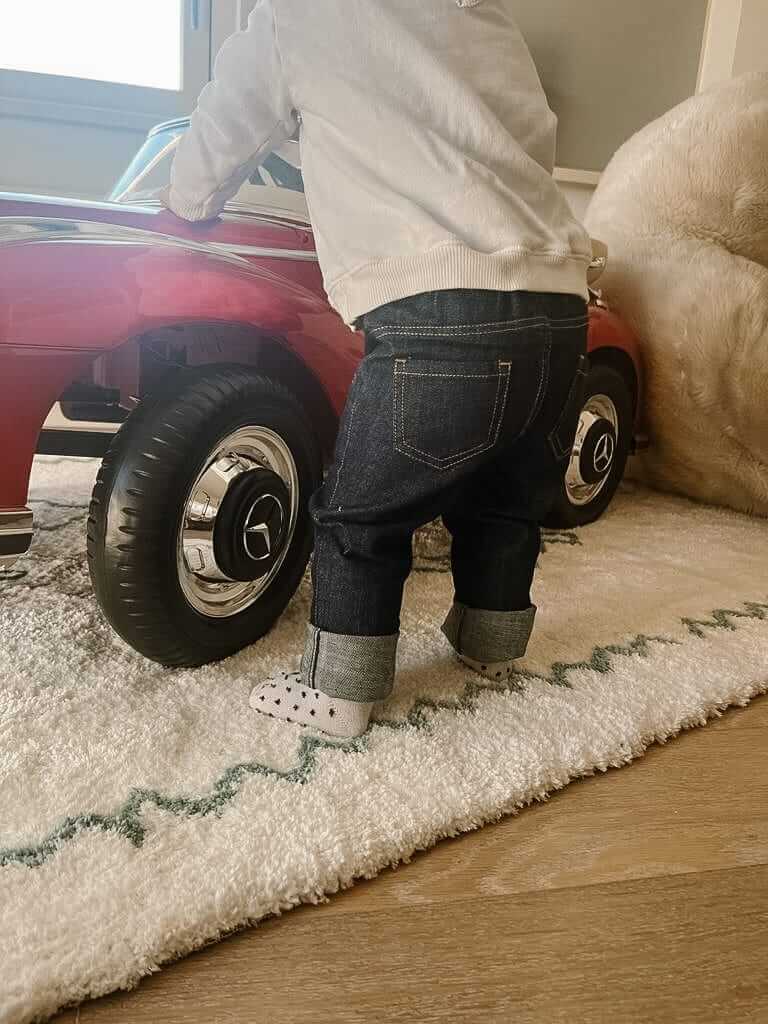 OrganicEra Baby denim broek