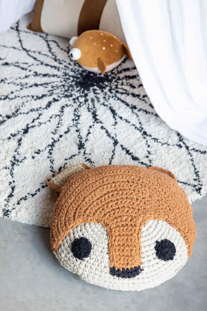 Kussen Eekhoorn 38 x 38 cm