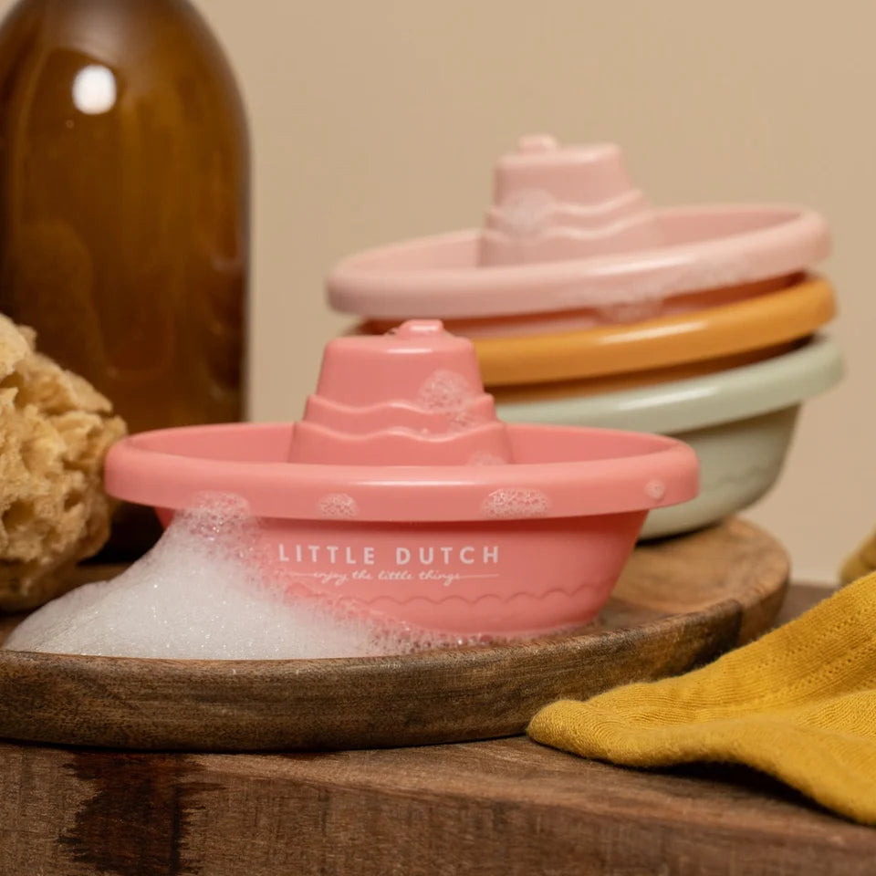 Little Dutch - Stapelbare Badbootjes | Roze