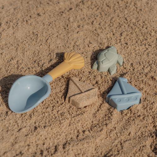 Little Dutch - Strandset schepje en zandvormen Sailors Bay