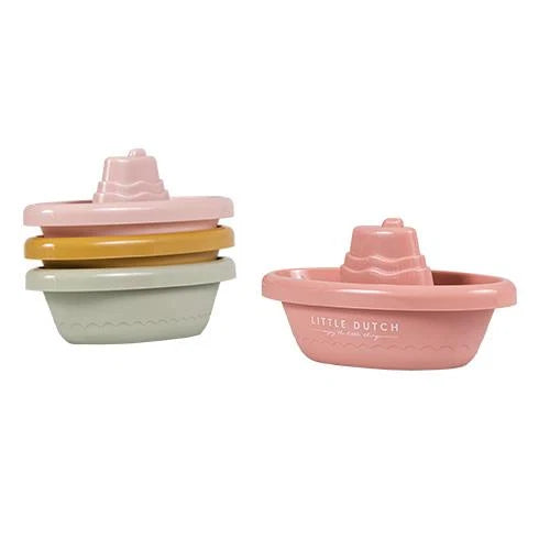 Little Dutch - Stapelbare Badbootjes | Roze